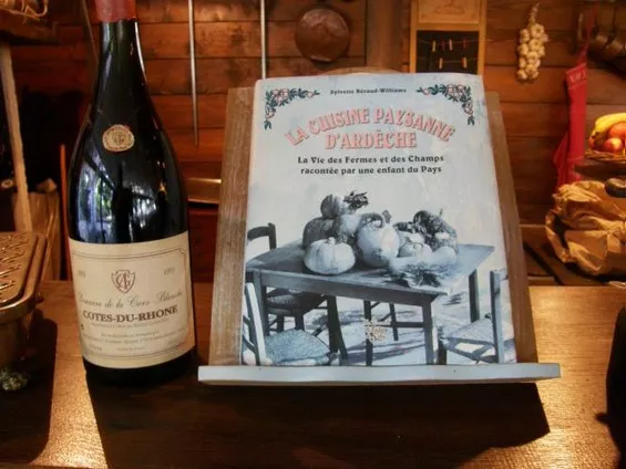 Cuisine de saison élaborée avec les producteurs locaux d'Ardèche