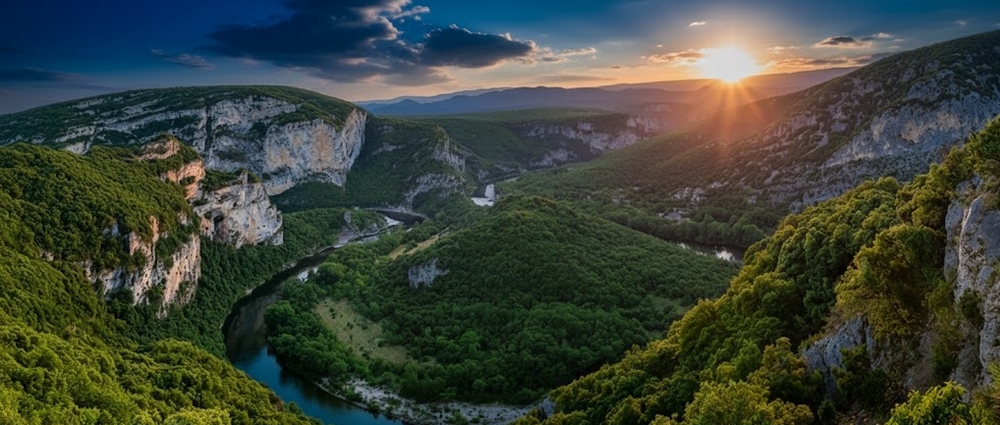 Vast natural estate of Camping Les Truffières with sun-heated swimming pool