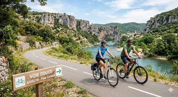 Via Rhôna : Une Balade Cyclable Inoubliable le Long du Rhône